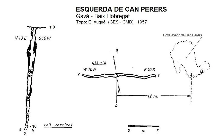 Topografia de CAN PERERS, ESQUERDA DE