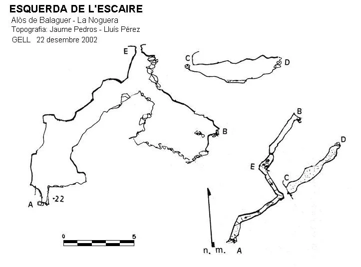 Topografía de ESCAIRE, ESQUERDA DE L'