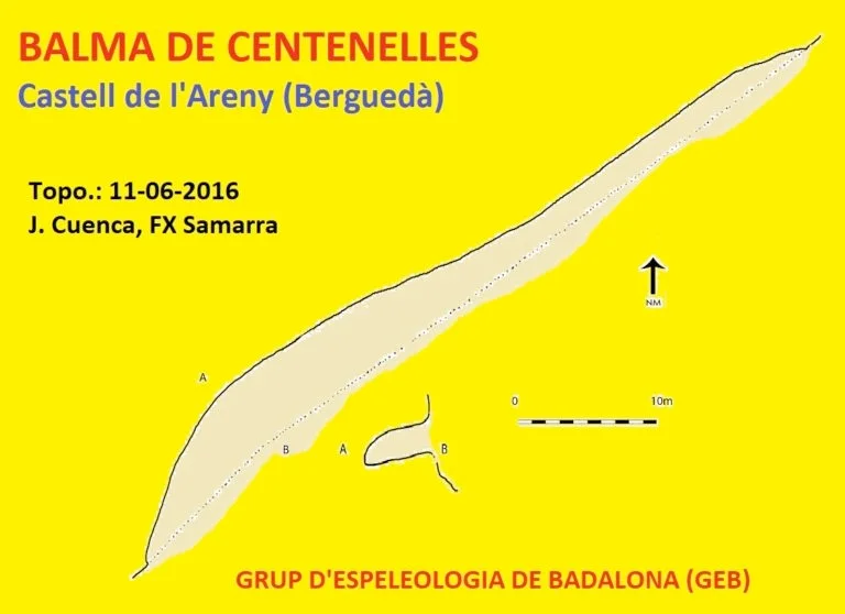 Topographie de CENTENELLES, BALMA DE