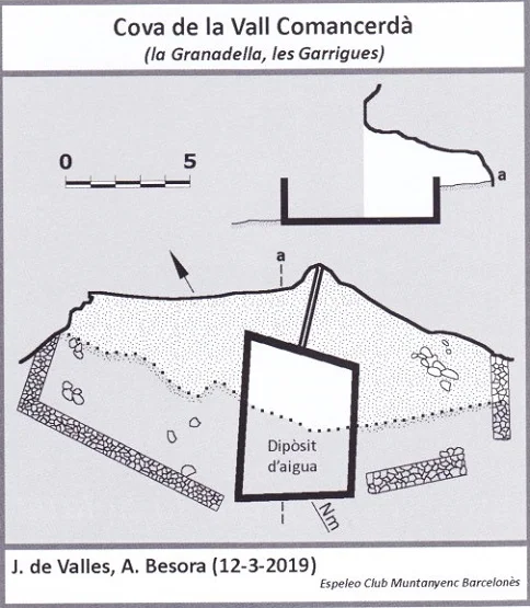 Topografia de VALL COMANCERDÀ, COVA DE LA