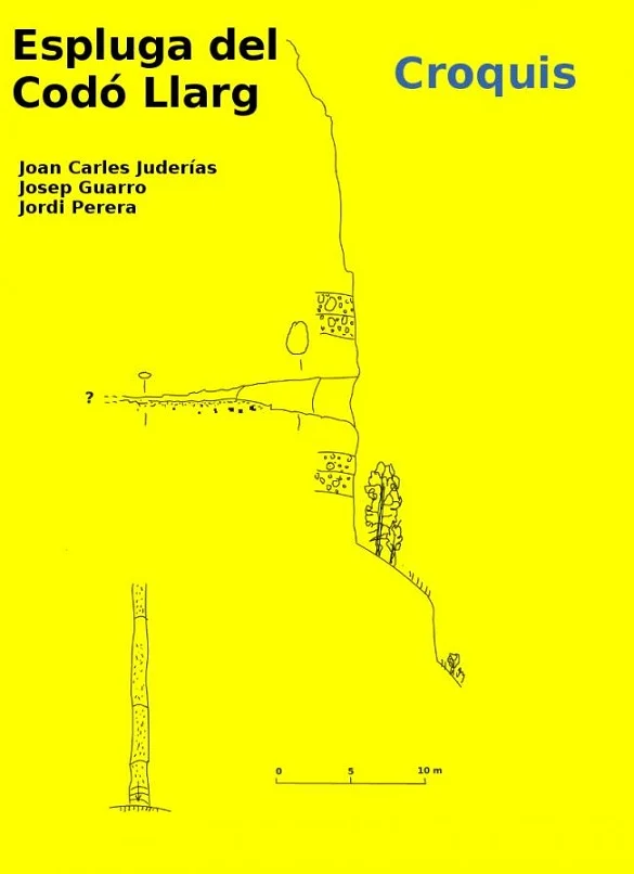 Survey of CODÓ LLARG, ESPLUGA DEL