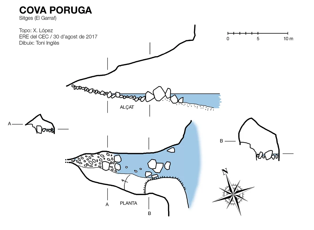 Topografia de PORUGA, COVA