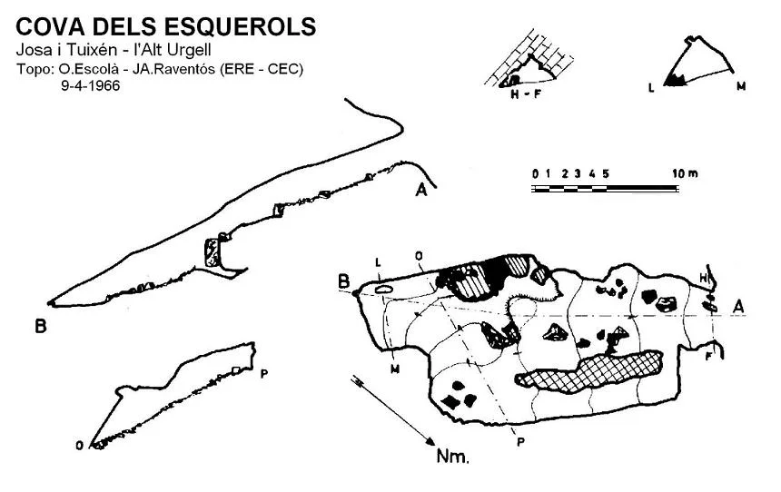 Topografia de ESQUEROLS, COVA DELS