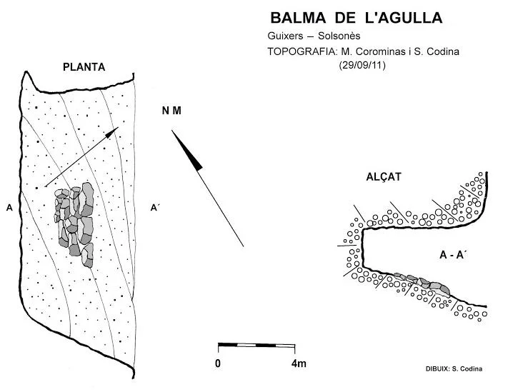 Topografia de AGULLA, BALMA DE L'