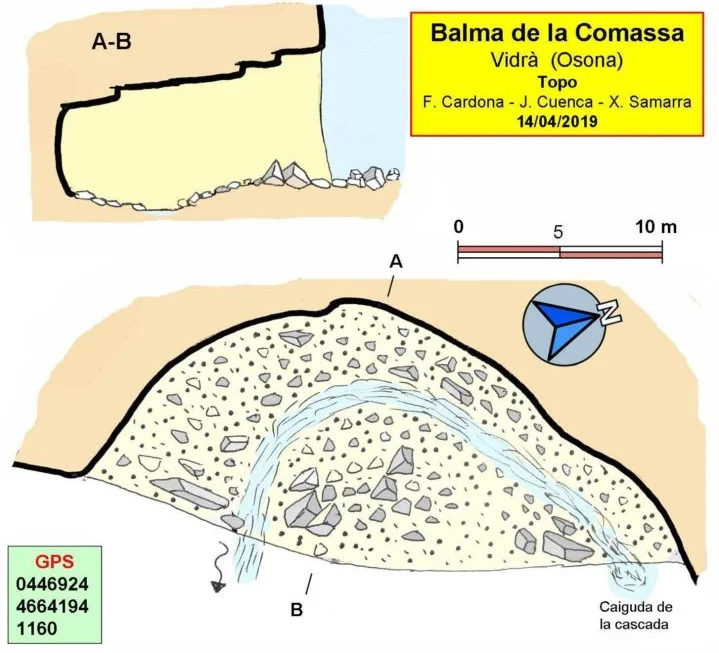 Topografia de COMASSA, BALMA DE LA
