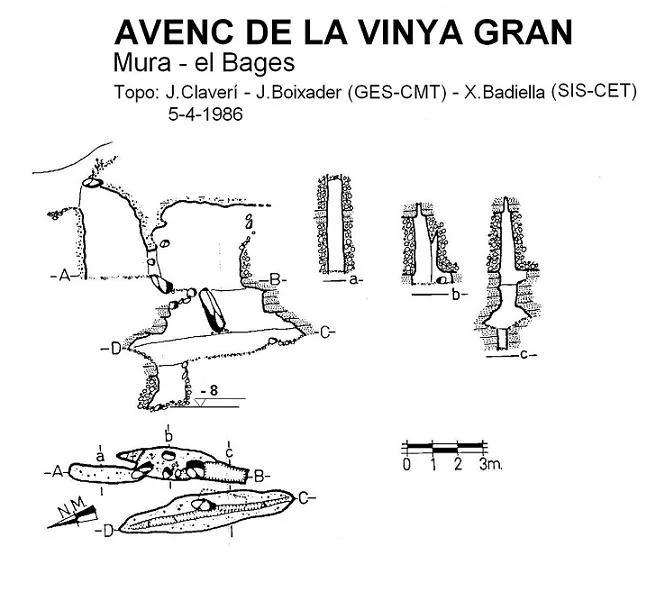 Topographie de VINYA GRAN, AVENC DE LA