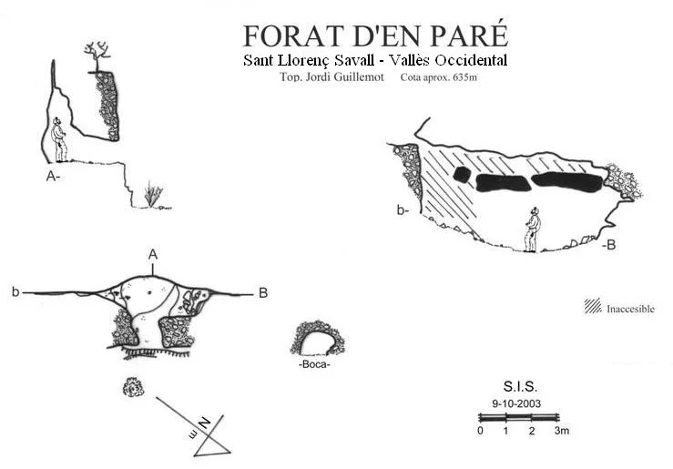 Topografía de PARÉ, FORAT D'EN