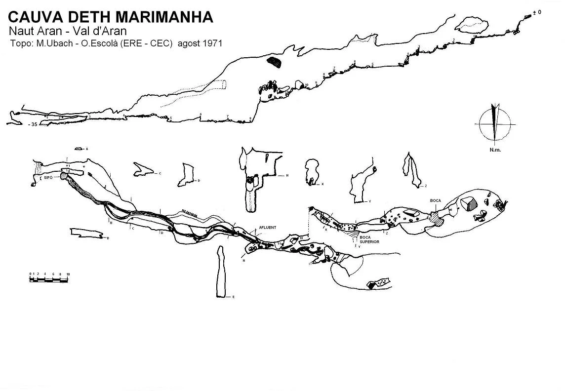 Topografia de MARIMANHA, CAUVA DETH