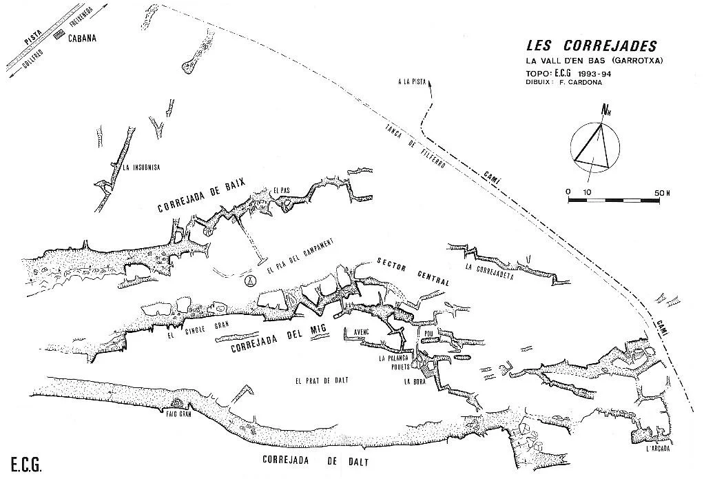 Topografia de CORREJADES, LES