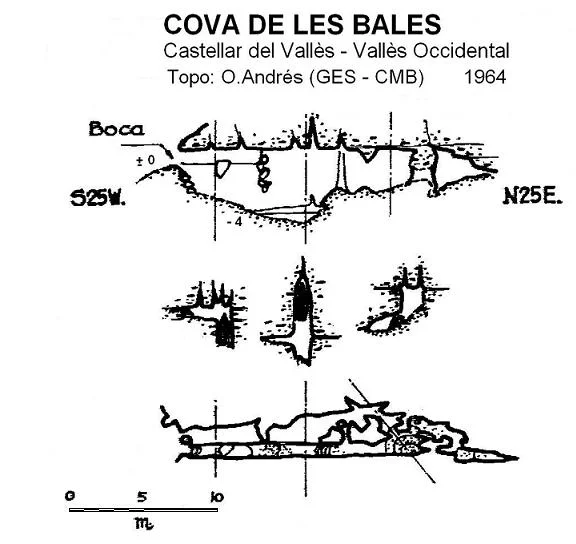Topografia de BALES, COVA DE LES