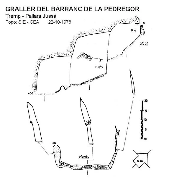 Survey of BARRANC DE LA PEDREGOR, GRALLER DEL