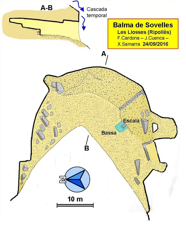 Topografia de SOVELLES, BALMA DE