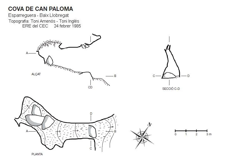 Survey of CAN PALOMA, COVA DE