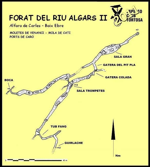Topografia de RIU ALGARS-2, FORAT DEL