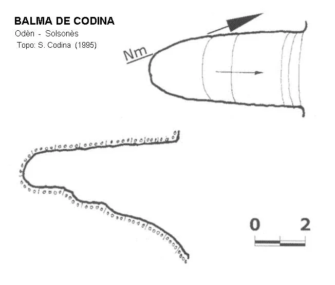Topografia de CODINA, BALMA DE