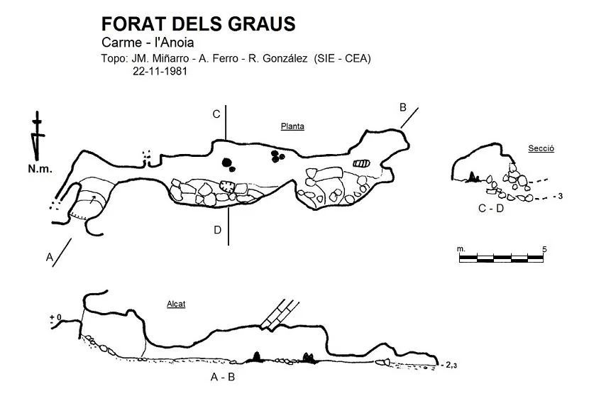 Survey of GRAUS, FORAT DELS