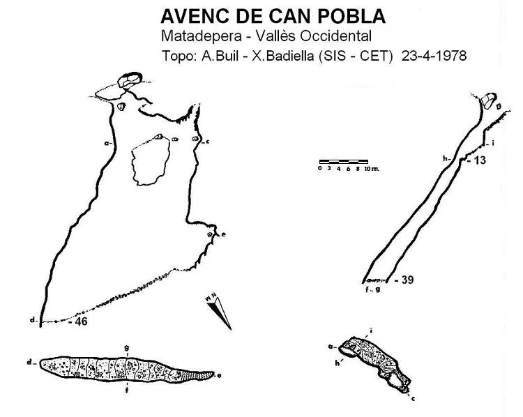 Topographie de CAN POBLA, AVENC DE