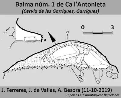 Topographie de CA L'ANTONIETA, BALMA Nº1 DE