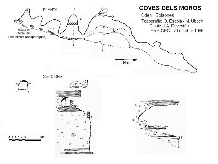 Topografía de MOROS, COVES DELS