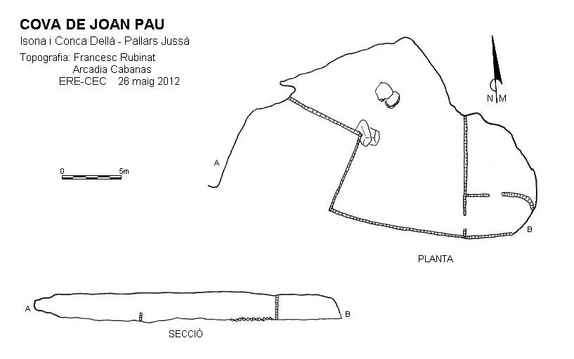 Topografia de JOAN PAU, COVA DE