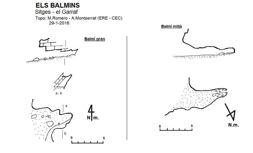 Topographie de BALMINS, ELS
