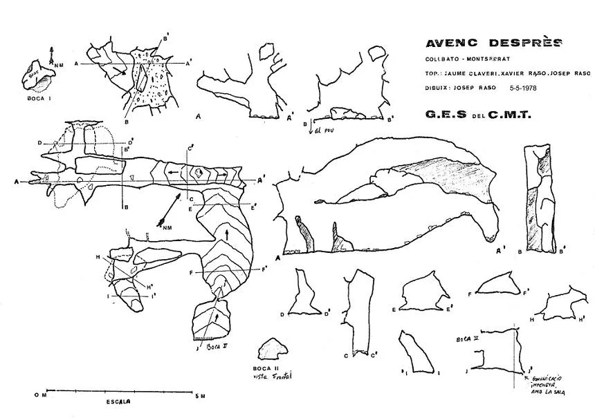 Topographie de DESPRÈS, AVENC