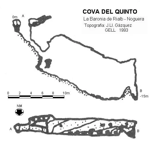 Topografia de QUINTO, COVA DEL