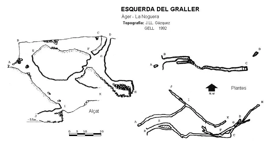Topografia de GRALLER,  ESQUERDA DEL