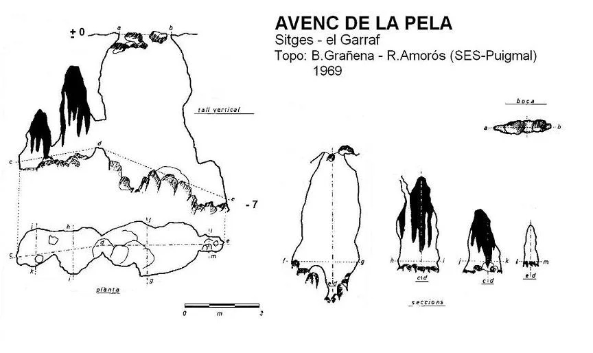 Topografia de PELA, AVENC DE LA