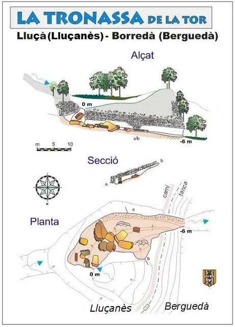 Topografia de TRONASSA DE LA TOR, LA