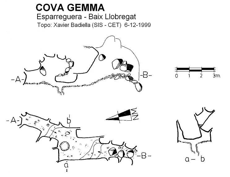 Topografia de GEMMA, COVA