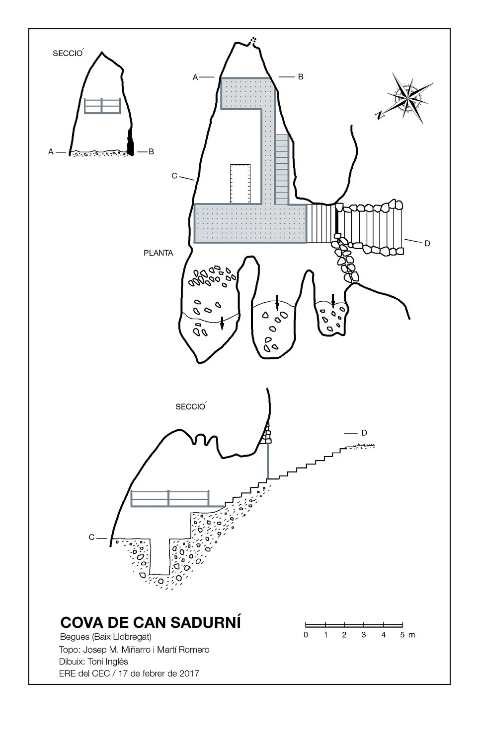 Topographie de CAN SADURNÍ, COVA DE
