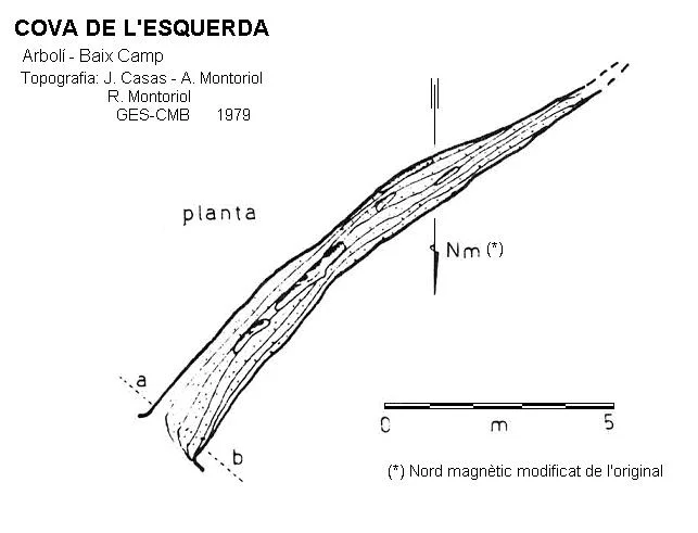 Survey of ESQUERDA, COVA DE L'