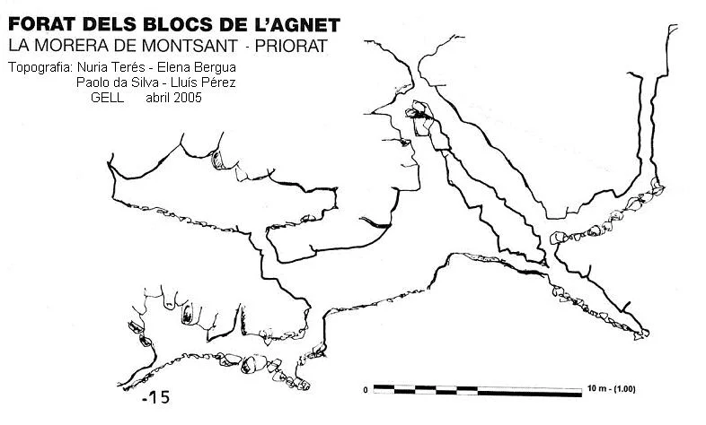 Topographie de BLOCS DE L'AGNET, FORAT DELS