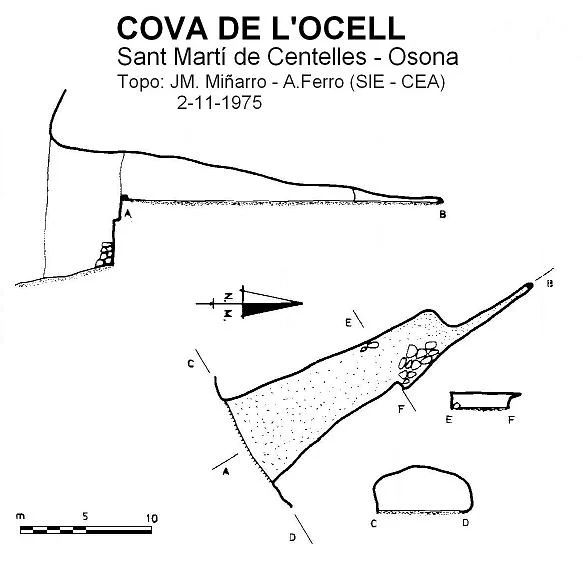 Survey of OCELL, COVA DE L'