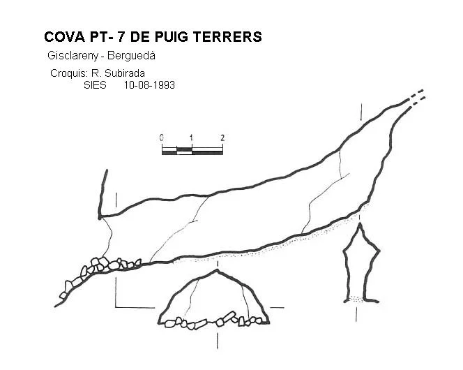 Survey of PUIG TERRERS, COVA PT-7 DE