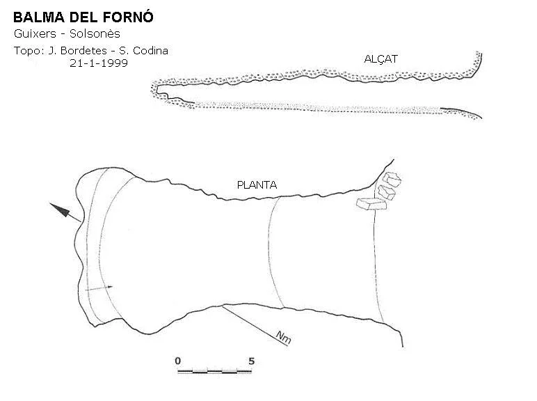 Topografia de FORNÓ, BALMA DEL