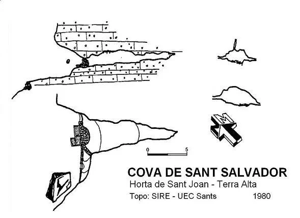 Survey of SANT SALVADOR, COVA DE