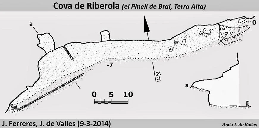 Topografia de RIBEROLA, COVA DE