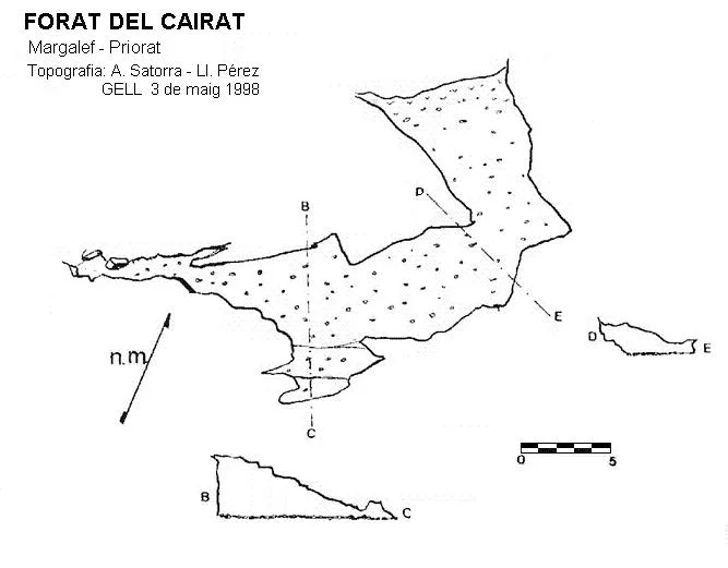 Topographie de CAIRAT, FORAT DEL