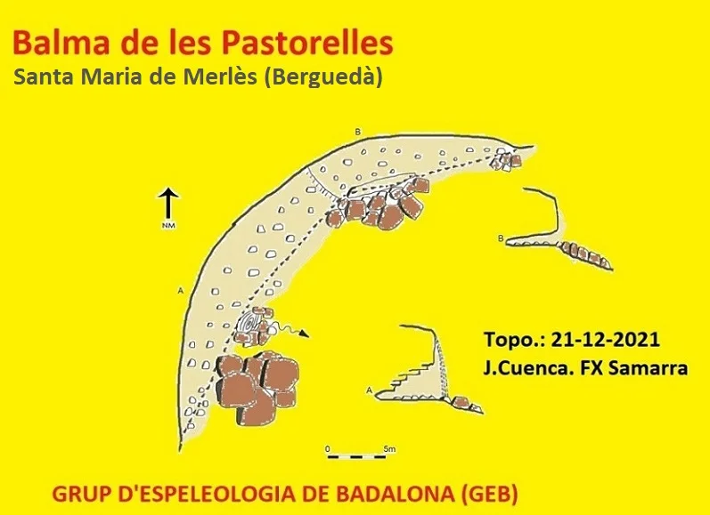 Topographie de PASTORELLES, BALMA DE LES