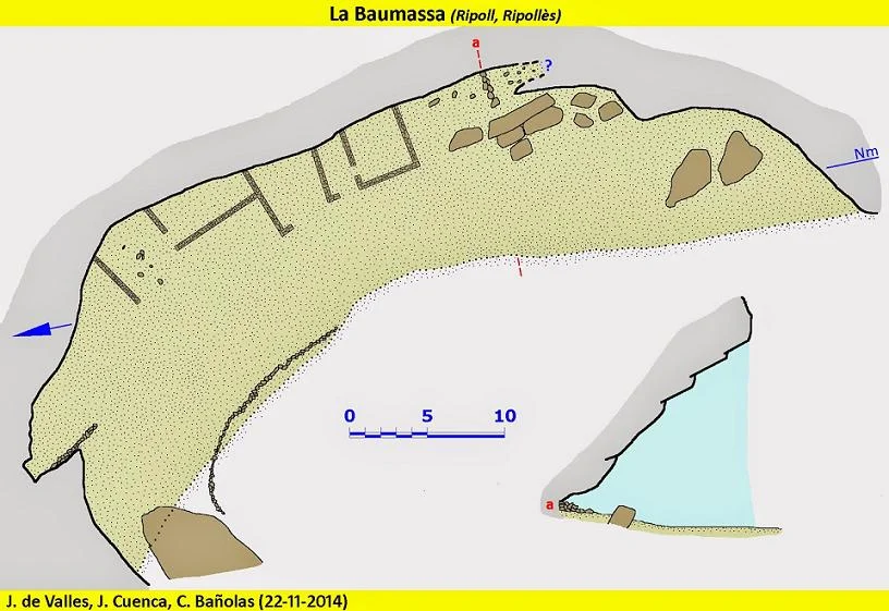 Topografia de BAUMASSA, LA