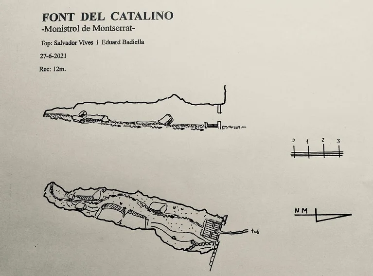 Topografia de FONT DEL CATALINO, COVA DE LA