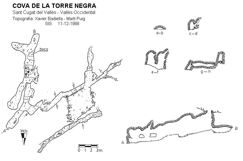 Topografia de TORRE NEGRA, COVA DE LA