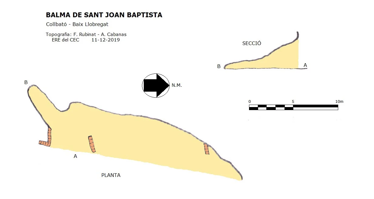 Topografia de SANT JOAN BAPTISTA, BALMA DE