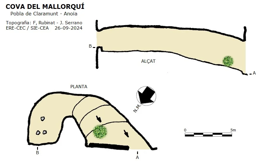 Topografia de MALLORQUÍ, COVA DEL