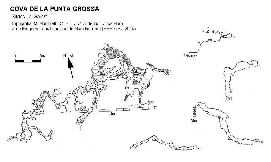 Topografia de PUNTA GROSSA, COVA DE LA