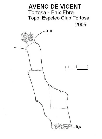 Topografía de VICENT, AVENC DE