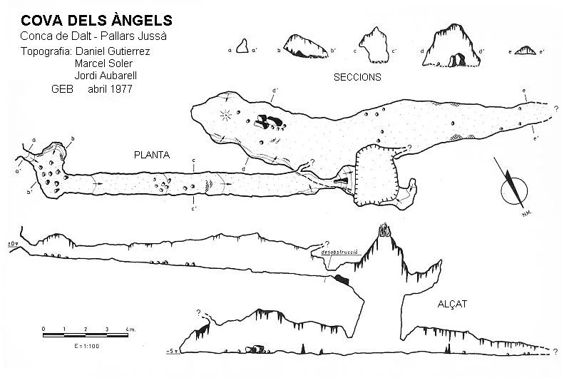 Topographie de ÀNGELS, COVA DELS
