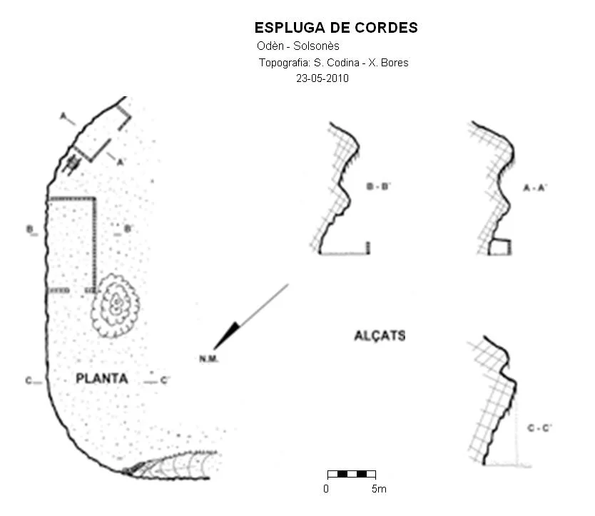 Topographie de CORDES, ESPLUGA DE